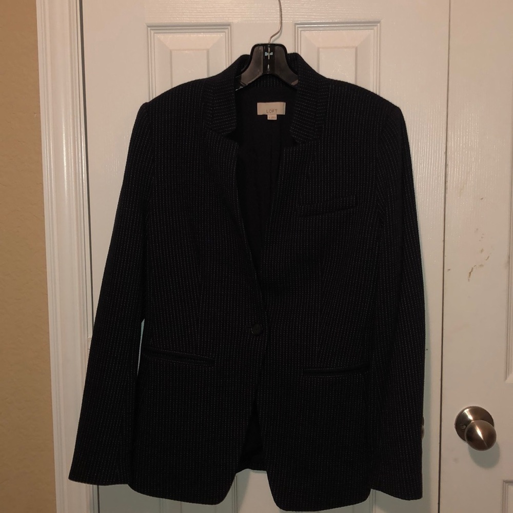 LOFT knit blazer